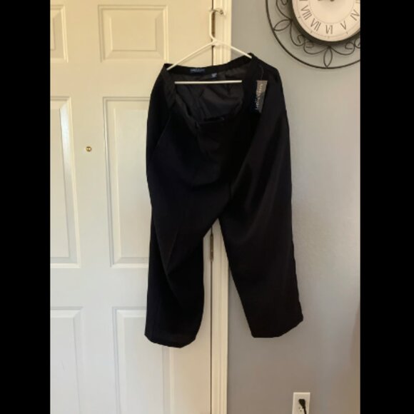 NWT Karen Scott size 18W Navy Dress Pants - Picture 1 of 5